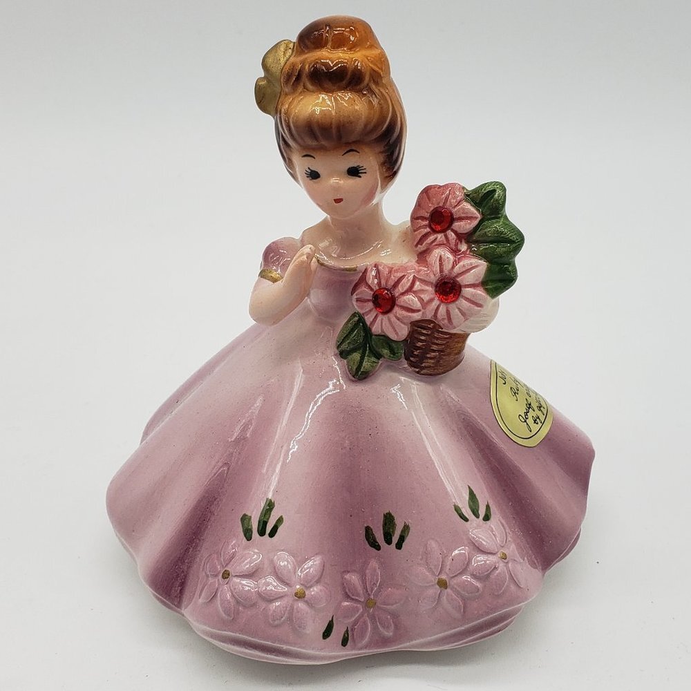 Josef Originals Vintage Ceramic July Figurine